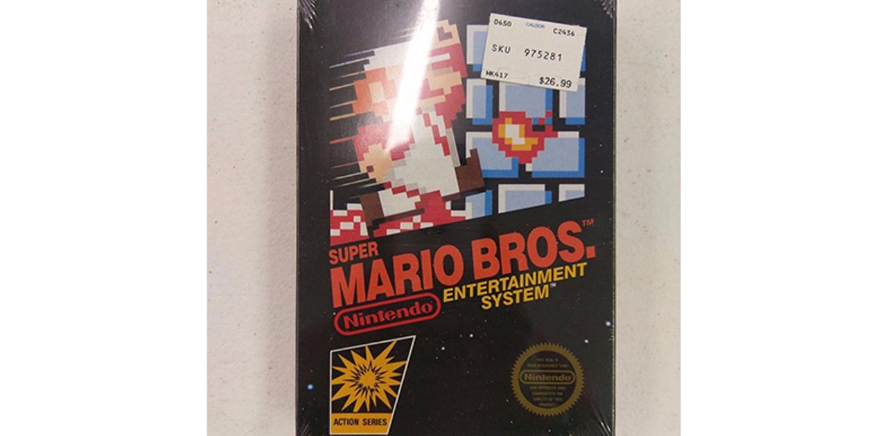 新品未開封のファミコン版『スーパーマリオブラザーズ』が300万円超え 