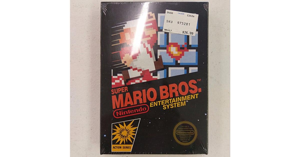 新品未開封のファミコン版『スーパーマリオブラザーズ』が300万円超え 