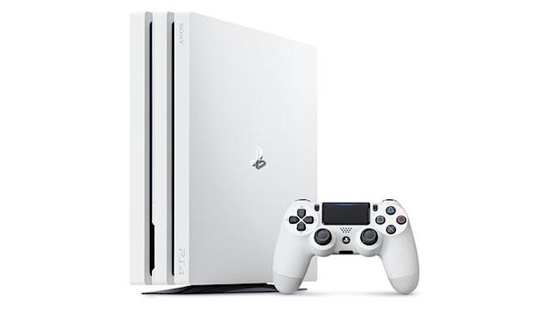 氷河白！ PlayStation 4 Pro初のカラバリ｢グレイシャー・ホワイト｣が