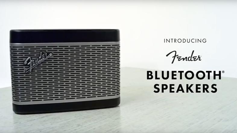 渋い音がしそう。ロックやブルースが似合うフェンダーのBluetooth