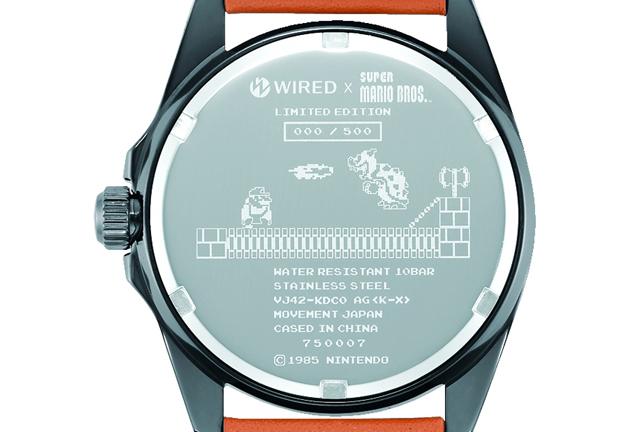 WIRED×『スーパーマリオブラザーズ』なコラボ腕時計が登場。裏面や