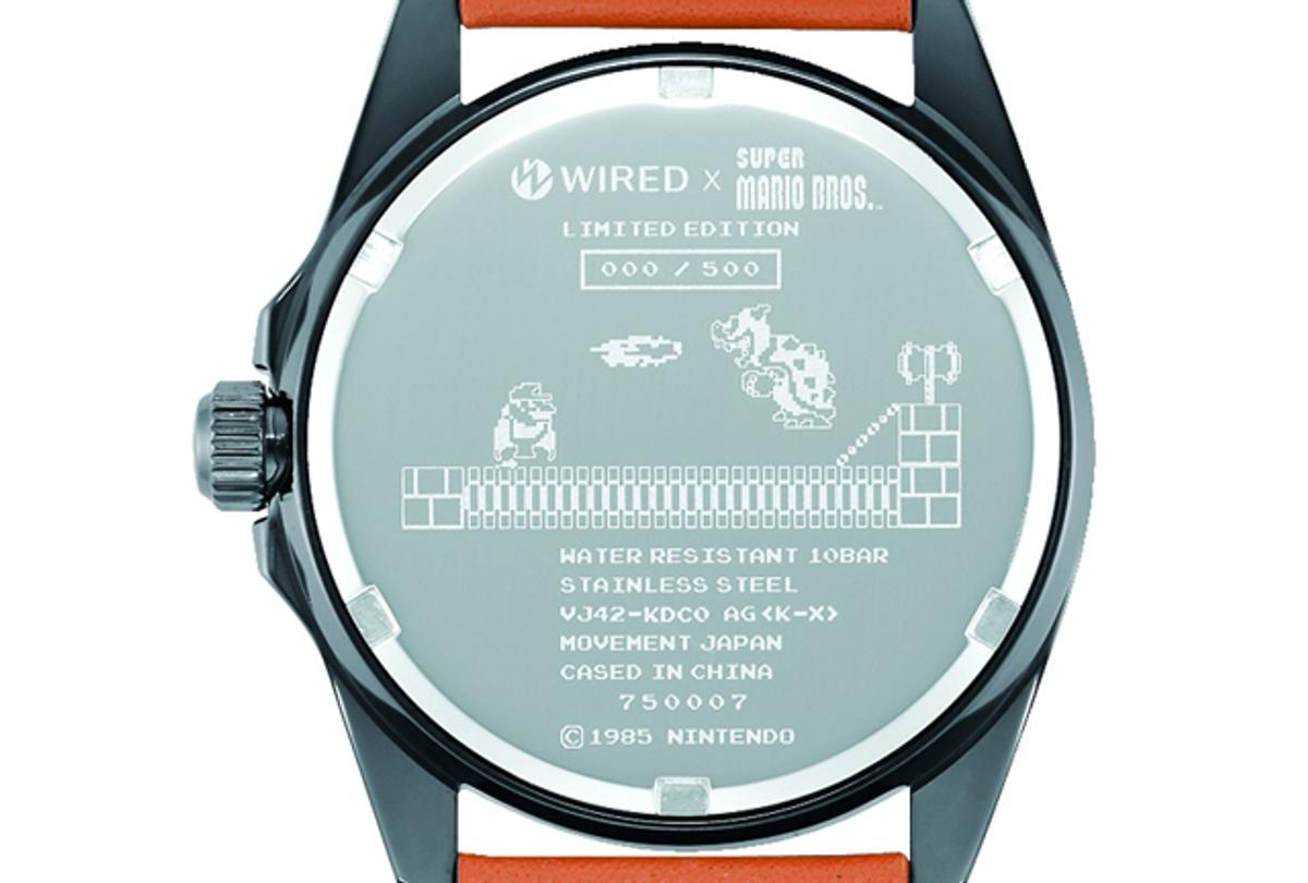 WIRED×『スーパーマリオブラザーズ』なコラボ腕時計が登場。裏面や 