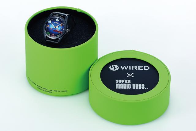 WIRED×『スーパーマリオブラザーズ』なコラボ腕時計が登場。裏面や