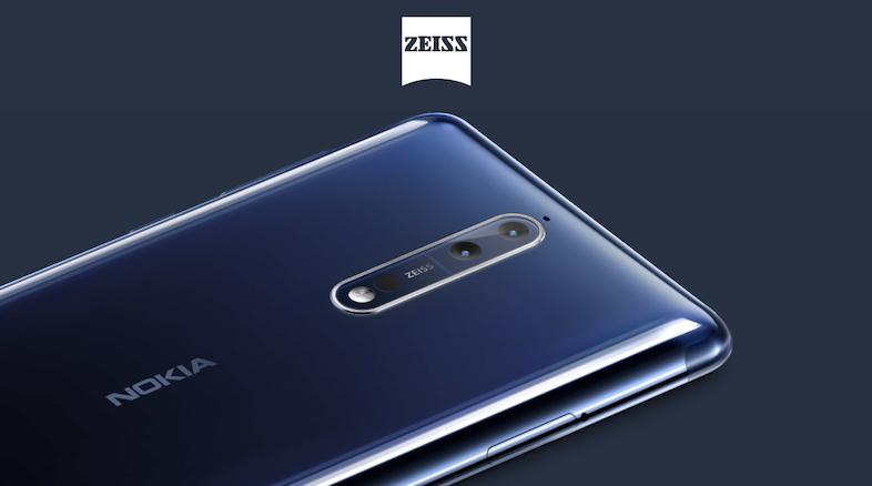 デュアルカメラ搭載のフラッグシップ端末｢Nokia 8｣正式発表。ZEISS