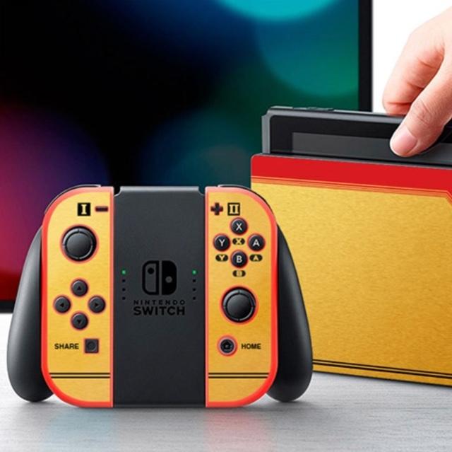 ニンテンドースイッチをファミコン風、スーファミ風にするスキンシール