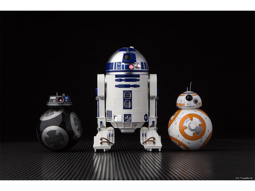 Sphero社から｢R2-D2｣、『エピソード8』の新ドロイド｢BB-9E｣のロボット 