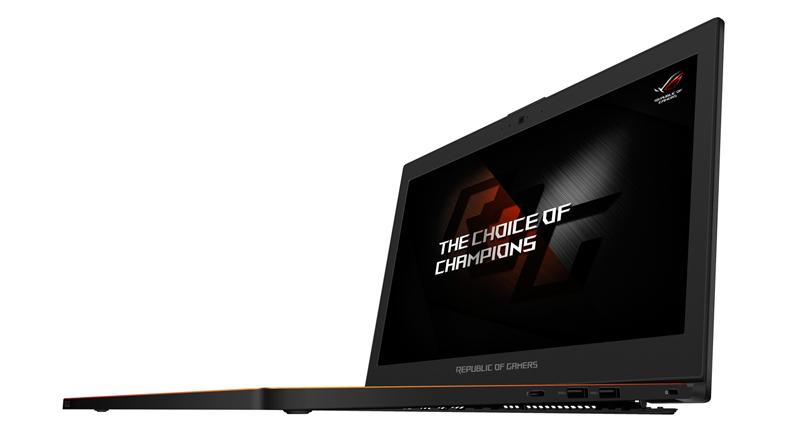 開くと分厚くなるゲーミングラップトップ｢ROG ZEPHYRUS GX501VS