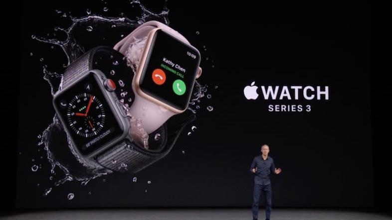 Apple Watch Series 3 実働
