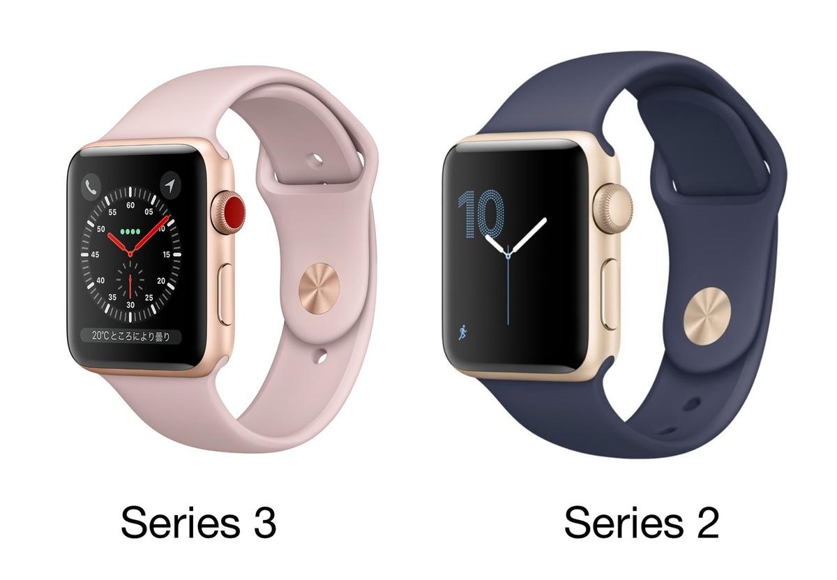 Apple Watch Series 3のゴールドはこれまでのゴールドと色味が違う 