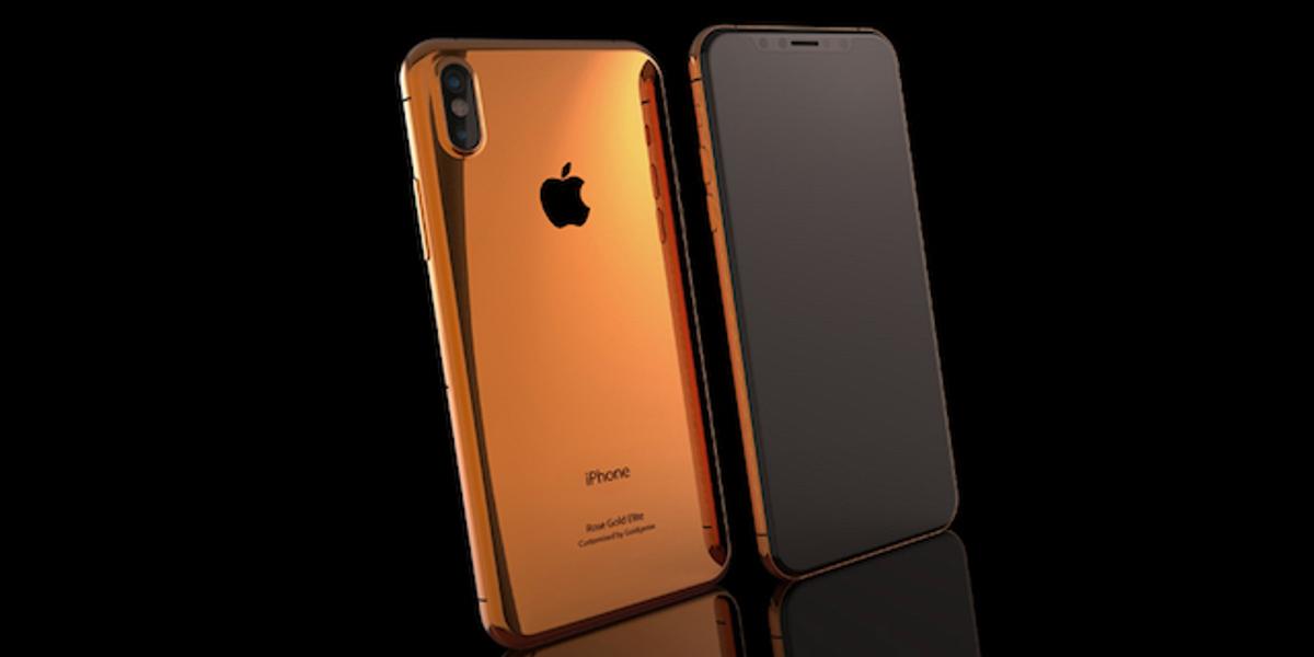 iPhone Xに「ゴールド」モデルがないって残念がってる方、「本物の金 