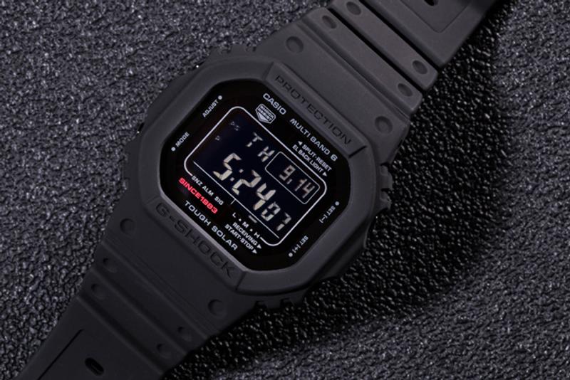 G-SHOCKに35周年記念モデルが登場！ マットブラックが不敵に光る 