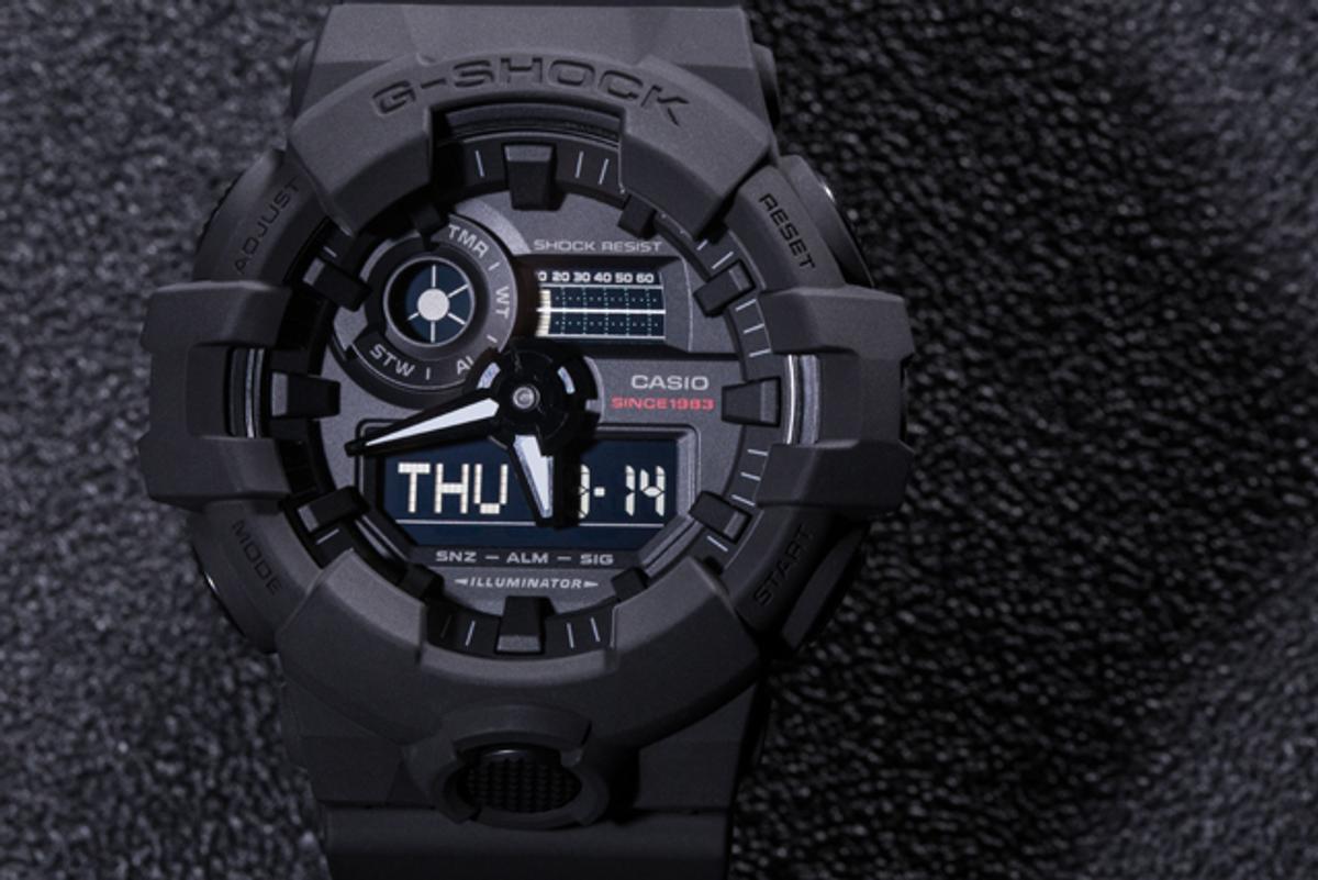 G-SHOCKに35周年記念モデルが登場！ マットブラックが不敵に光る 