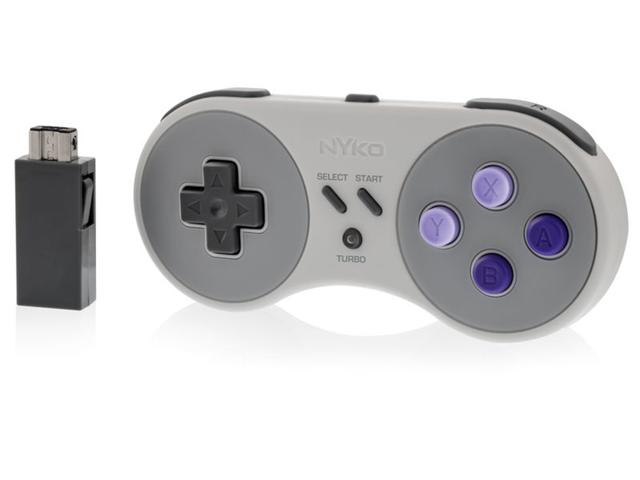 コントローラーメーカーでおなじみNykoから、ミニスーファミ用の 