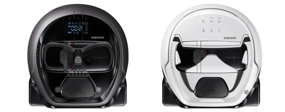 Samsungからダース・ベイダーとストーム・トルーパーのロボット掃除機 