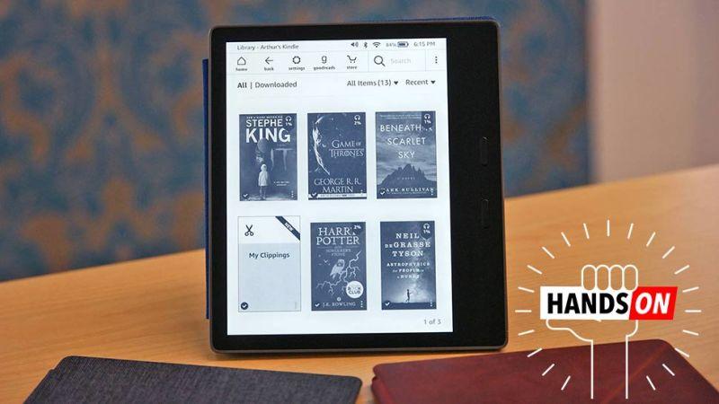 Kindle Oasis （Newモデル）ハンズオン：防水対応で画面がでっかく！ | ギズモード・ジャパン