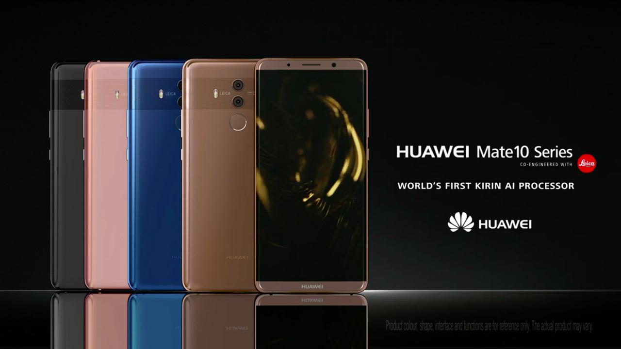 Huaweiがフラッグシップスマホ｢Mate 10 Pro/Mate 10｣を発表。噂のAIプロセッサ・Krin 970搭載