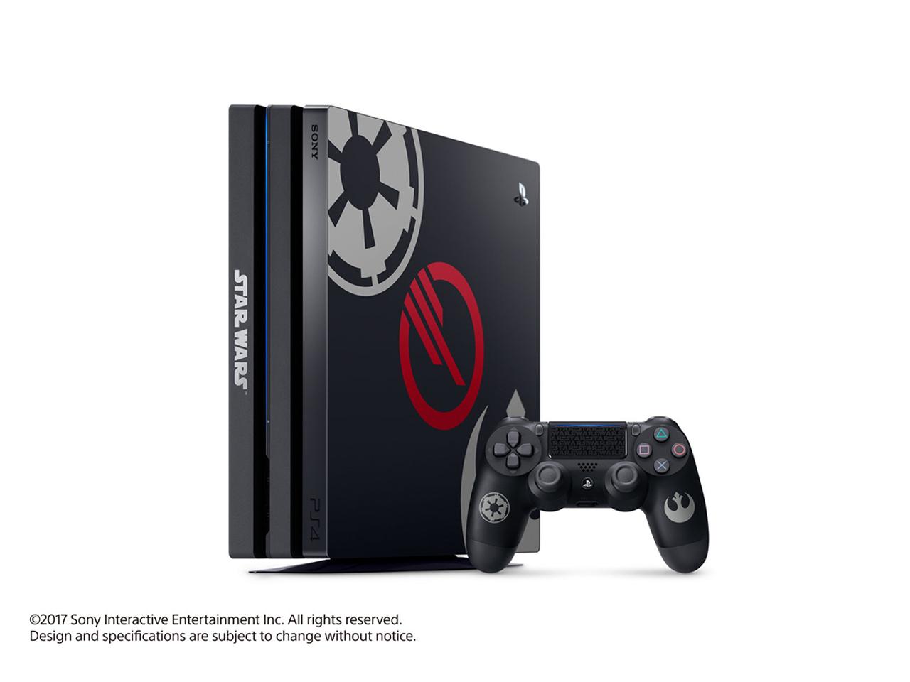 『Star Wars バトルフロント II』仕様の限定PS4 Proが登場！ 真ん中にはインフェルノ隊の赤いロゴ！