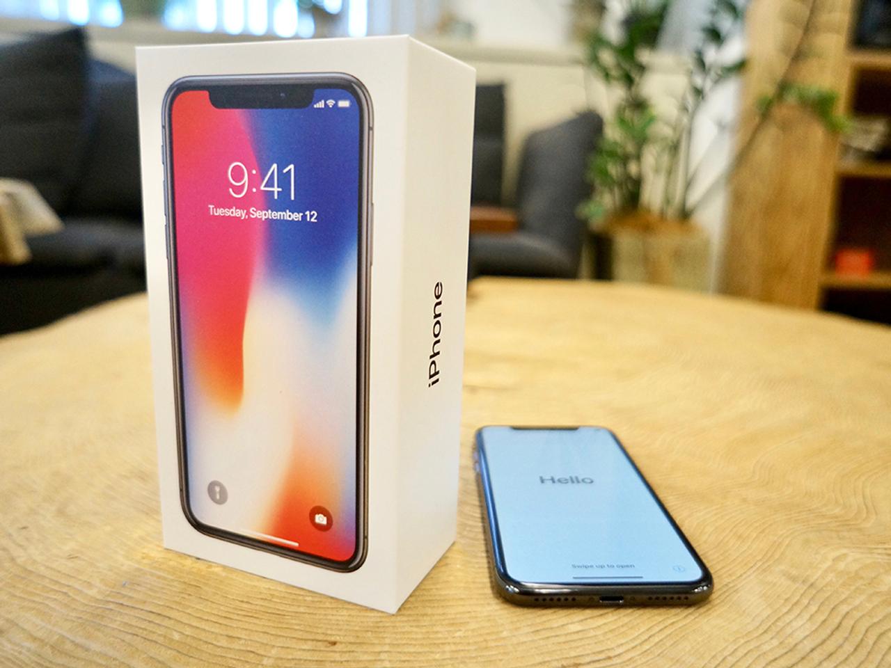 やってきた10周年。iPhone Xのアンボックスしますよん
