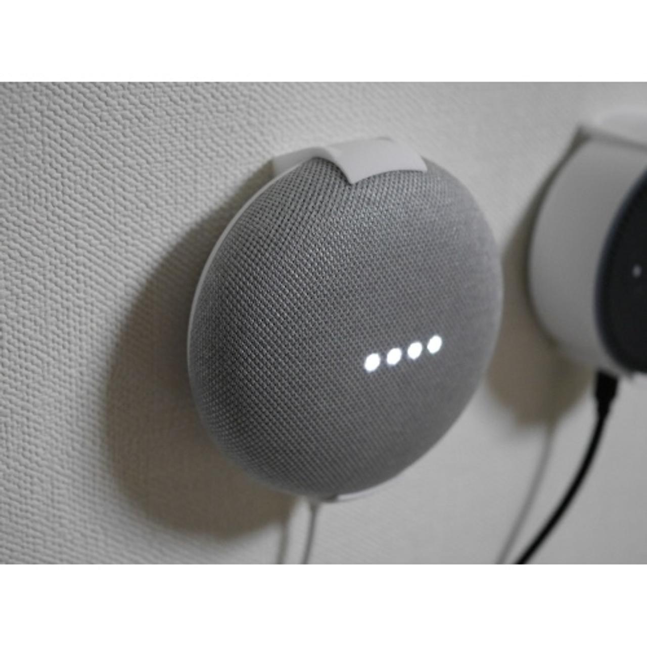 Google Home MiniやAmazon Echo Dotを3Dプリンターで壁掛け化。しかも買えます