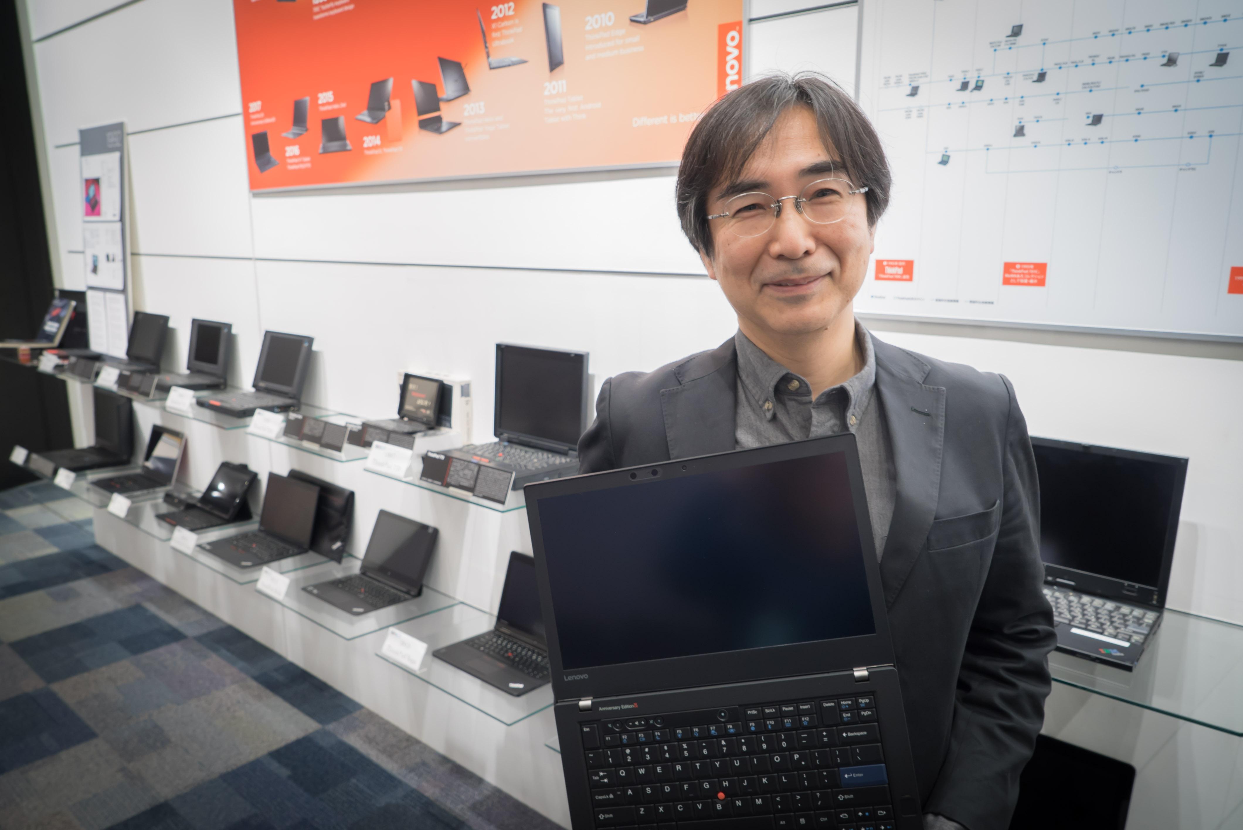 ThinkPadのデザイナー 高橋知之さん:世界に誇るノートPCを ThinkPadのデザイナー 高橋知之さん:世界に誇るノートPCを