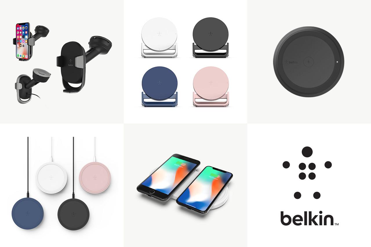ワイヤレス充電器でしょ〜、モバイルバッテリーでしょ〜、ウォールチャージャーでしょ〜。CES 2018に向けてBelkinが新製品を大量発表！