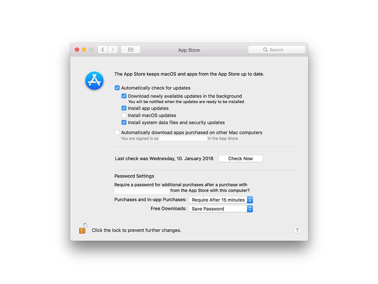 macOS High SierraのApp Store設定、どんなパスワードでもアンロック可能と判明