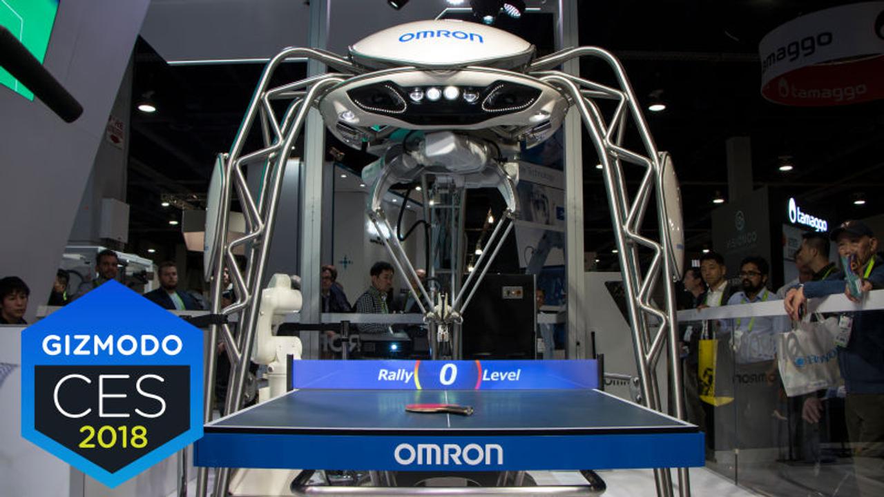 オムロン開発の卓球トレーナー・ロボ｢FORPHEUS｣は愛情にあふれています