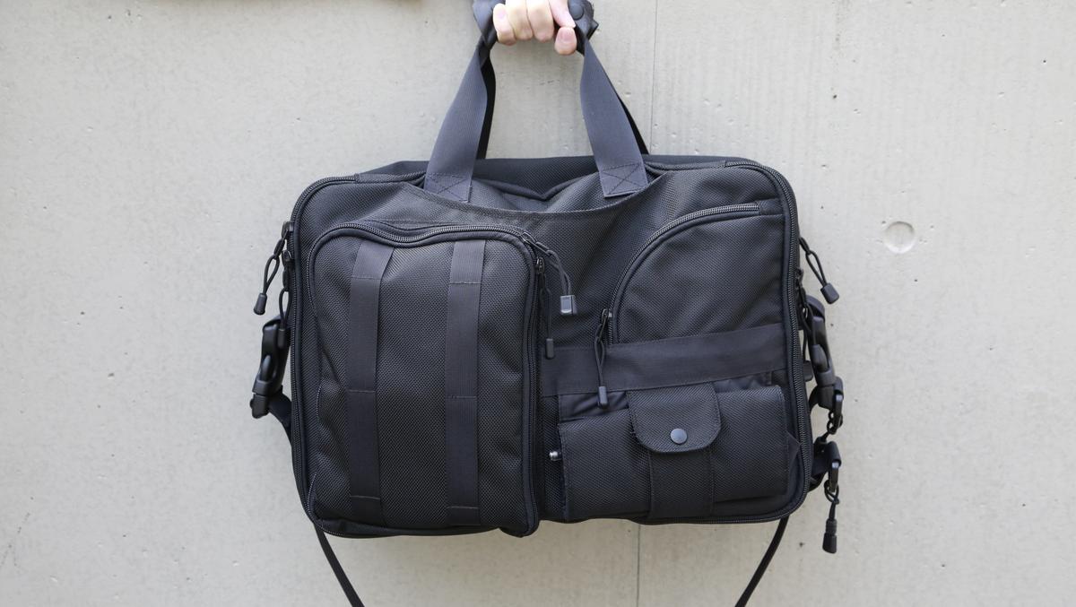 欲張り3WAY ・多機能「TOKYO SOHO BAG」出張ビジネスバッグ 残り1日！一瞬で中身を見渡せる多機能ビジネスバッグ「SOHO BAG