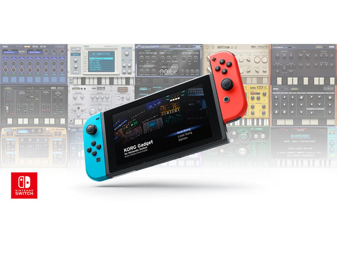 Nintendo Switchで曲作りができる｢KORG Gadget for Nintendo Switch｣が、2018年春に発売予定