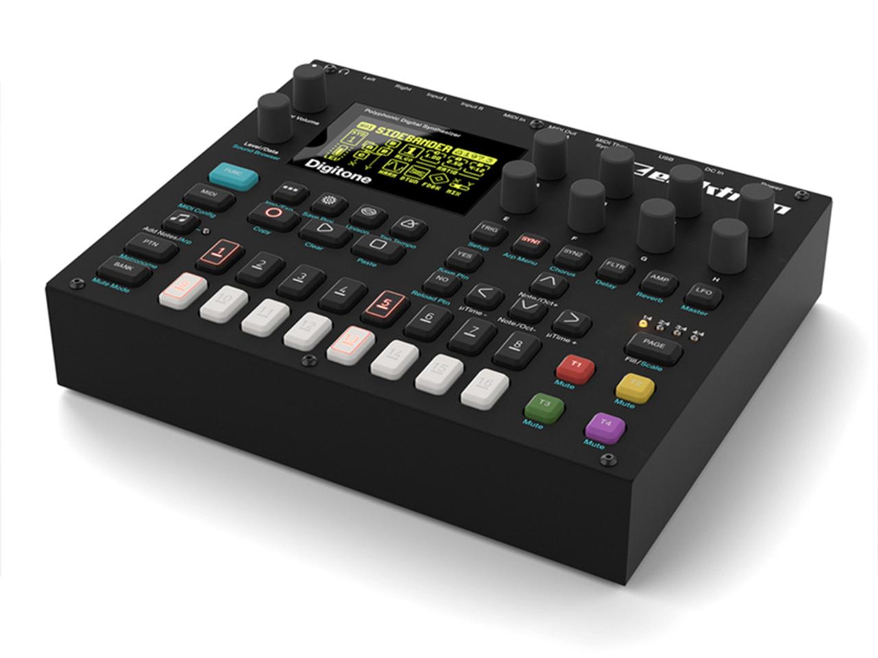 FM音源を搭載したElektron新作シンセ｢Digitone｣登場。8ボイスにマルチFMアルゴリズムで可能性無敵