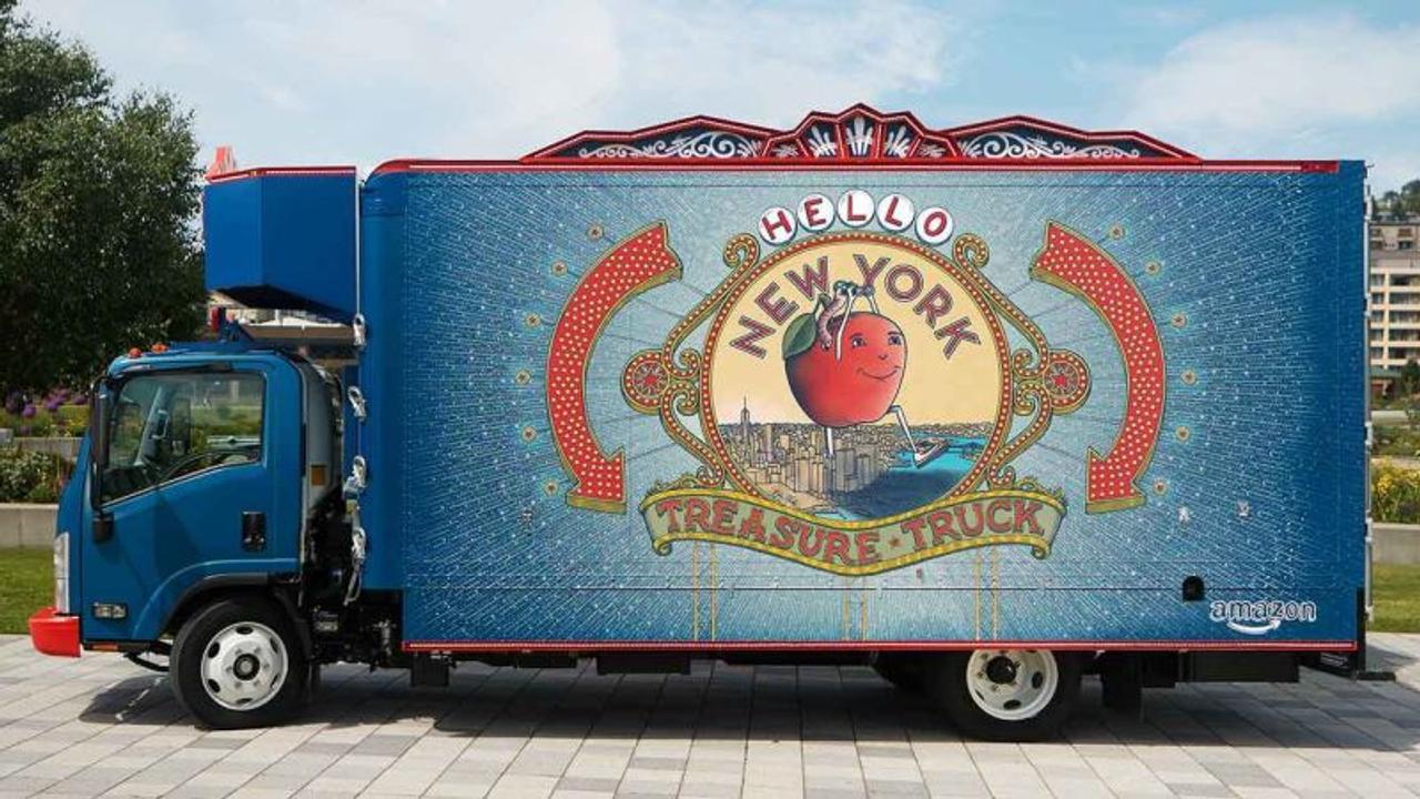 Amazonのお宝トラックがホールフーズの駐車場に登場。どんどんとリアルの世界に進出へ