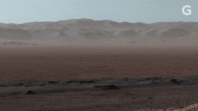 こ、これが火星なのか…。火星探査機キュリオシティから送られてきた  