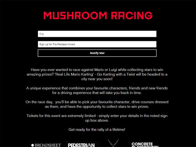 mushroomracing