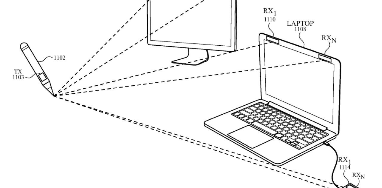 将来の Apple Pencil にはモーションセンサーと Magic Trackpad の互換性が含まれる可能性があります