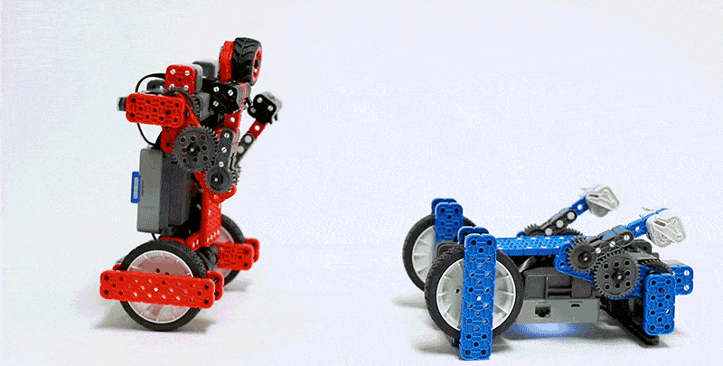 DIYおもちゃのボクシング・ロボットで、頭がもげるまでファイト！