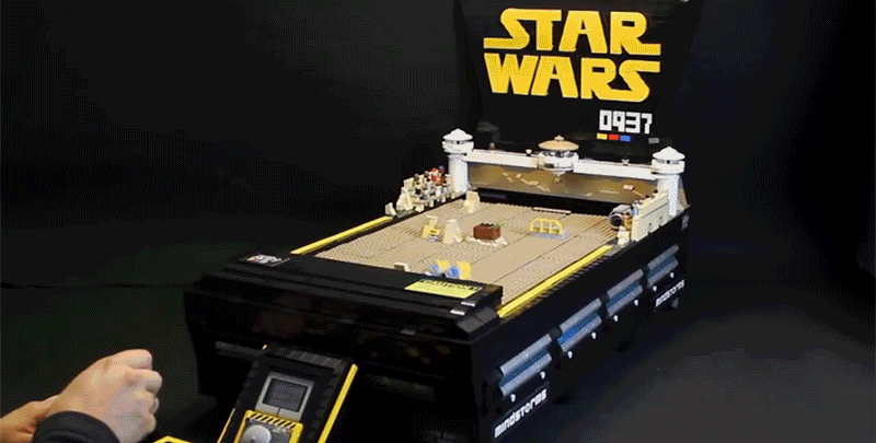 SWのポッドレースがレゴでゲームマシーン化！