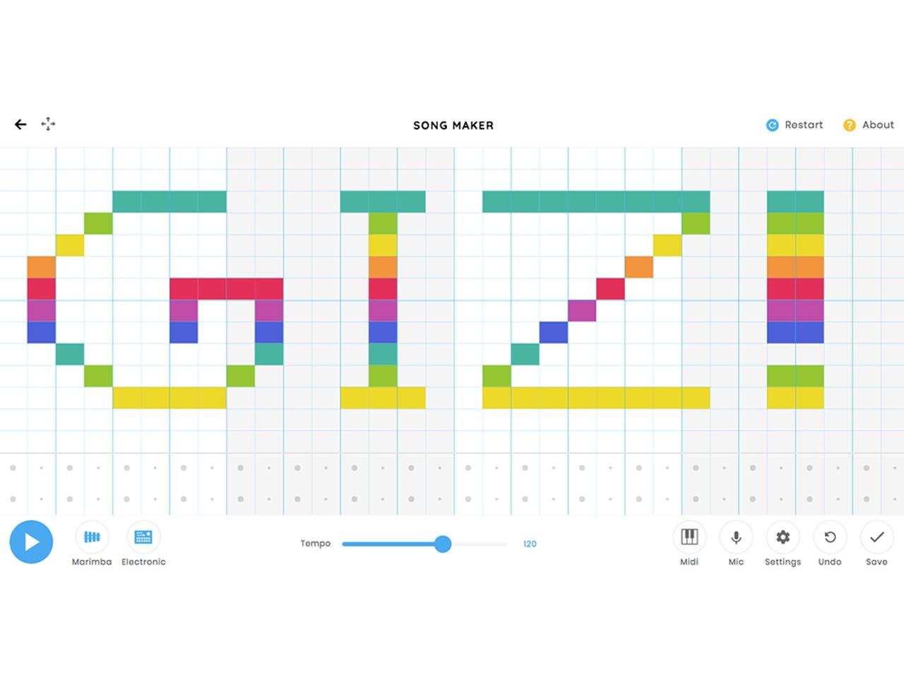 マイクからも入力ができるGoogleの音楽webアプリ｢SONG MAKER｣が公開