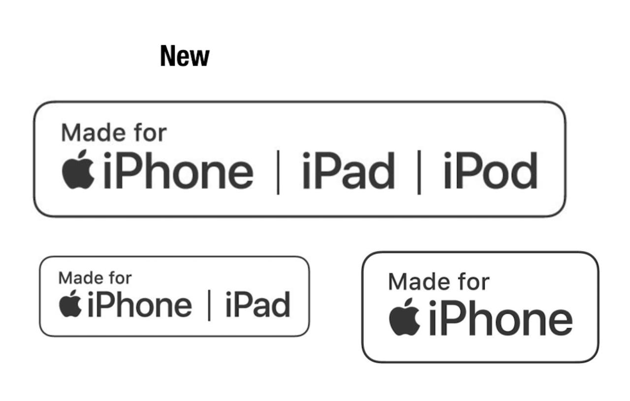 Apple、認定アクセサリであることを示す｢MFi認証｣ロゴを見やすくアップデート