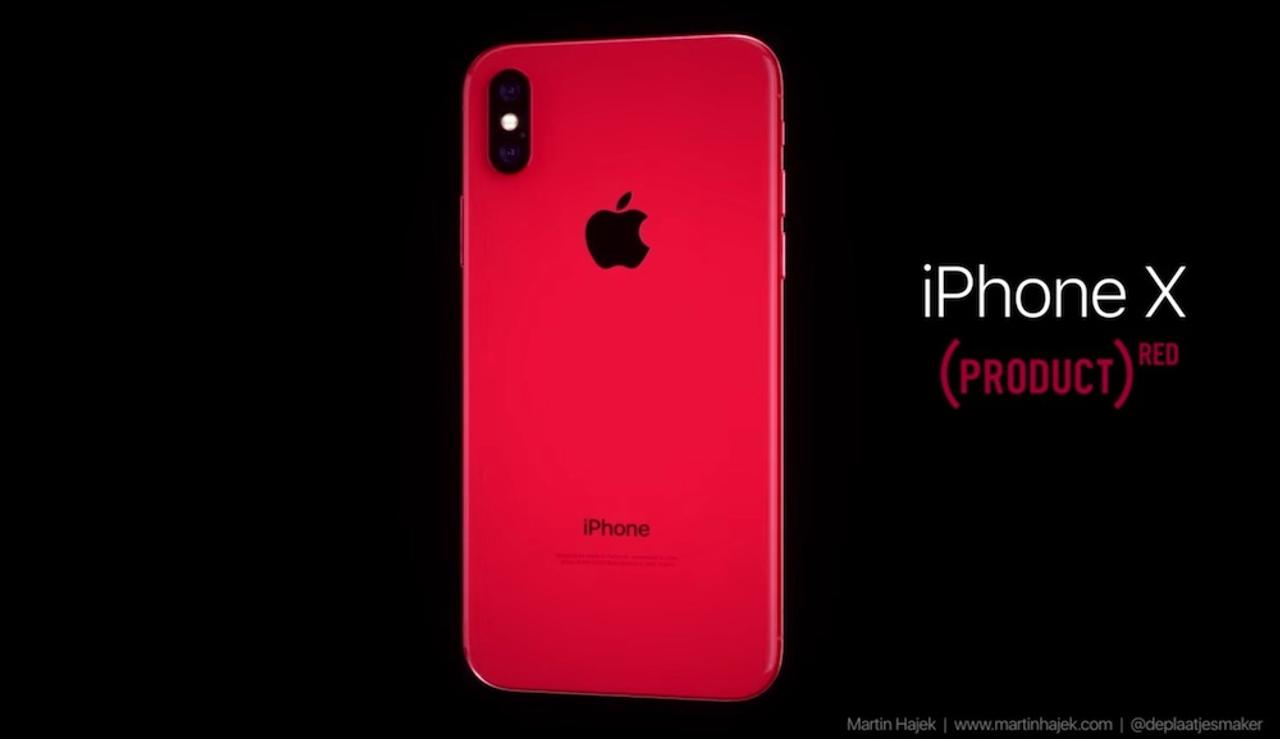 赤い(PRODUCT)REDモデル、iPhone XやiPhone 8/8 Plusで登場するかも