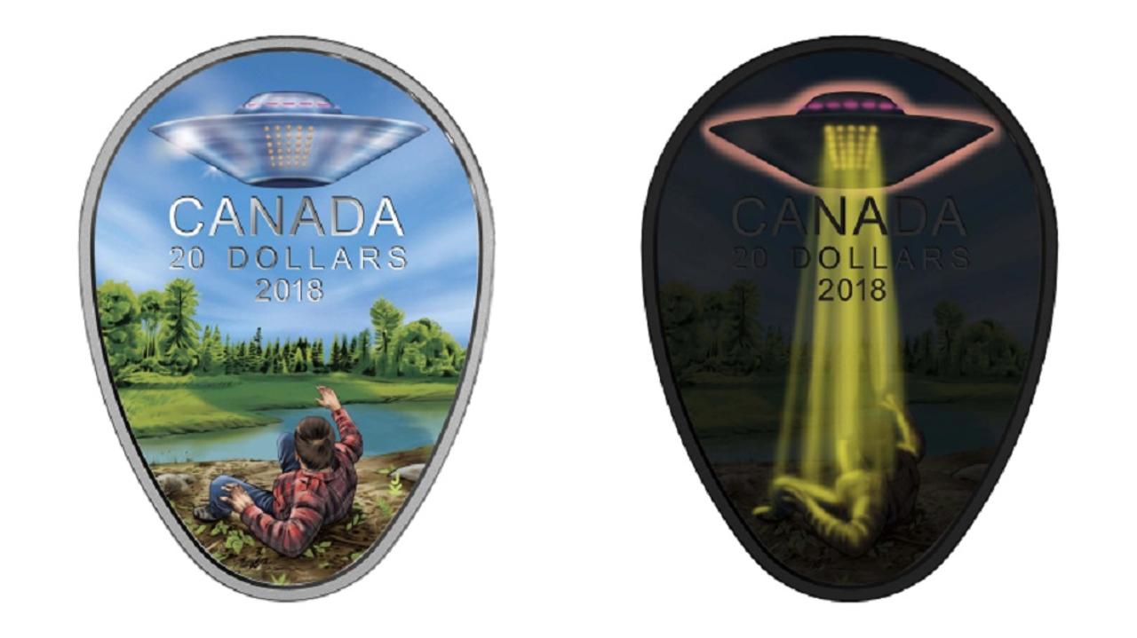 UFO事件がモチーフになった記念硬貨、カナダで発売されることに