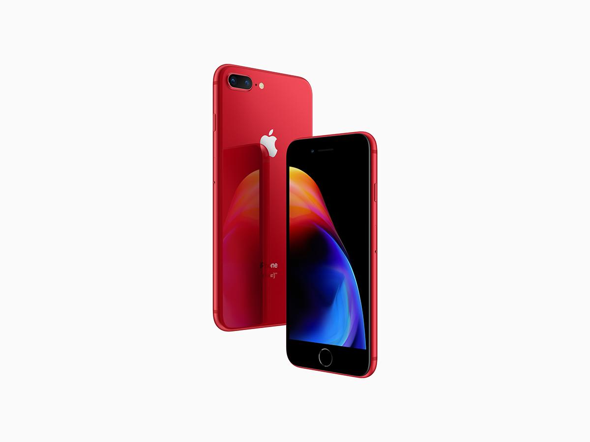 スマートフォン/携帯電話 スマートフォン本体 赤いiPhone登場。iPhone 8/8 Plus (PRODUCT) RED Special Edition 