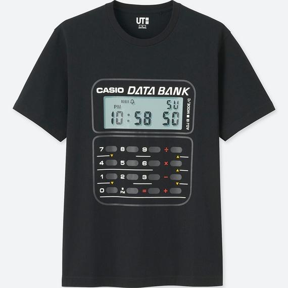 ユニクロ コラボ tシャツ 2018 カシオ データバンク