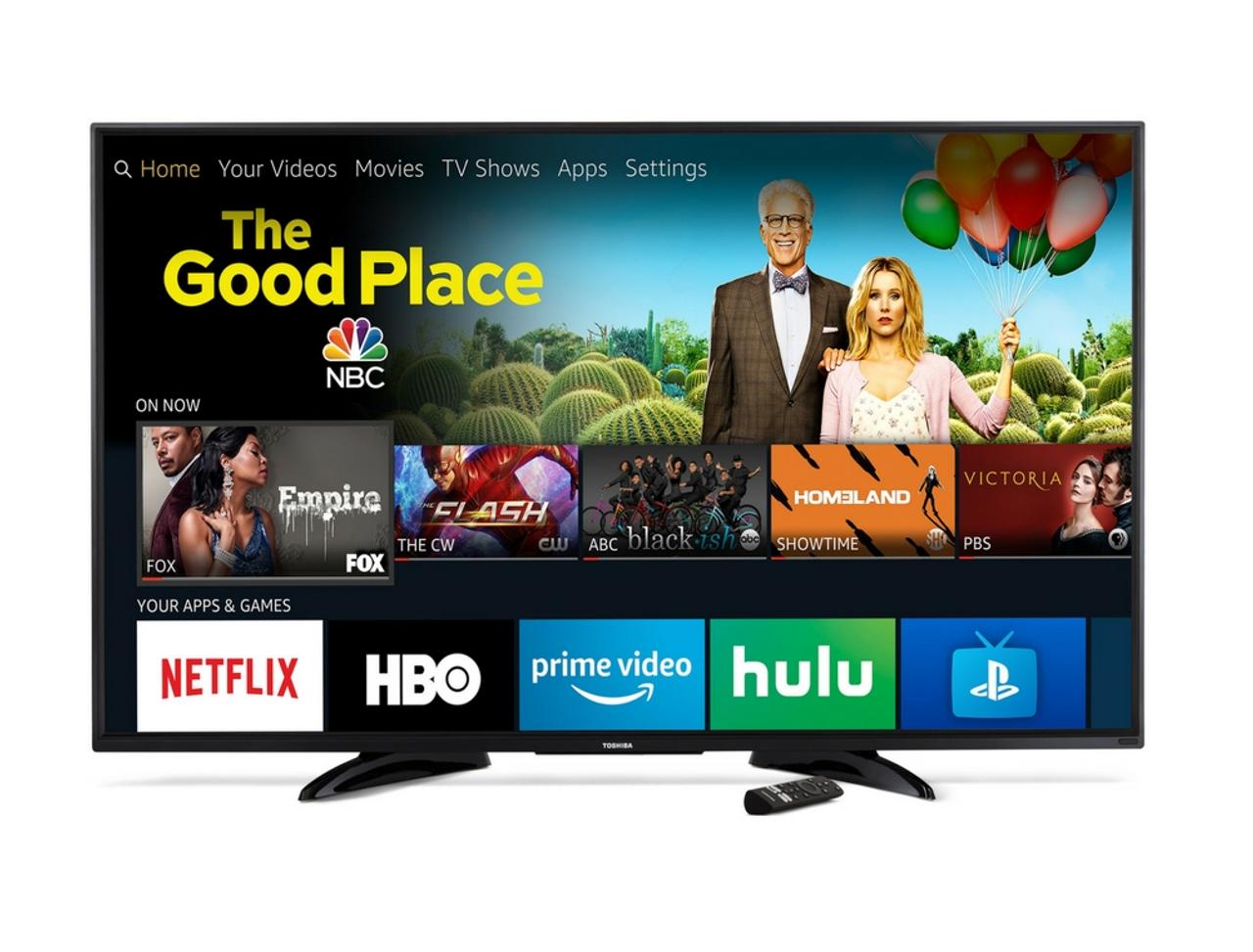 国内でも売ってくれ！ 米Amazon、東芝ブランドのFire TV内蔵4Kテレビを今夏発売