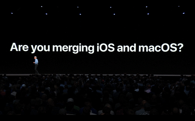 macOSとiOSを統合しないの？ #WWDC18