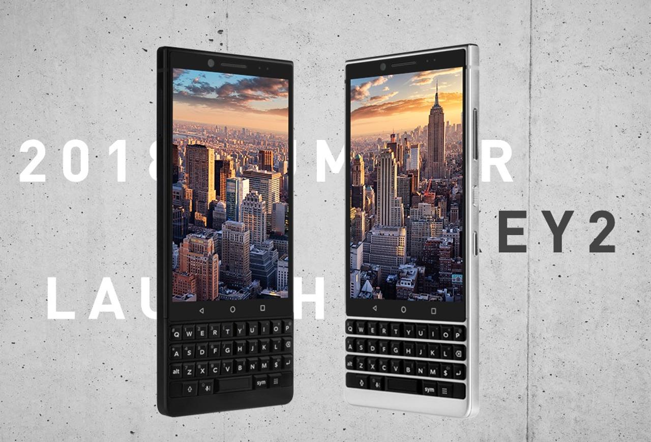BlackBerry最新機種、デュアルカメラ+物理キーボードの｢BlackBerry KEY2｣発表