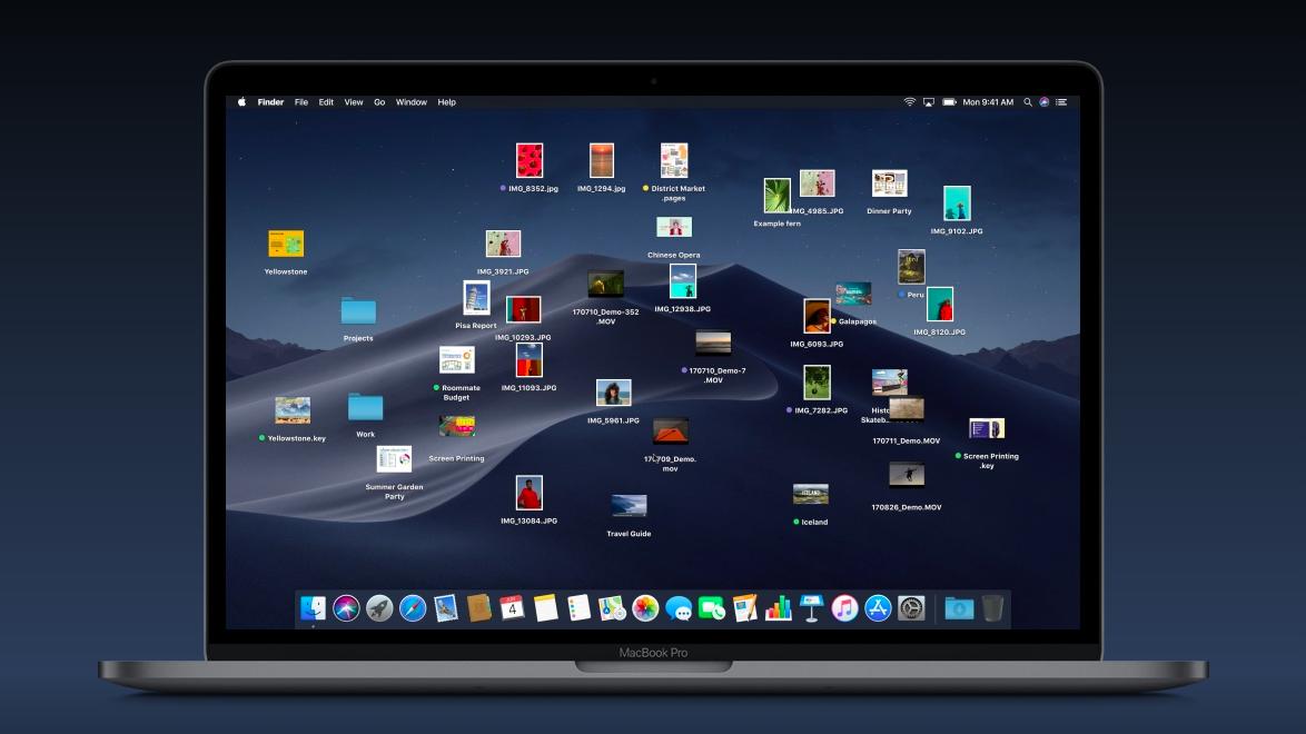 macOS Mojaveに隠し機能。デスクトップアイコンをぶちまけてくれます