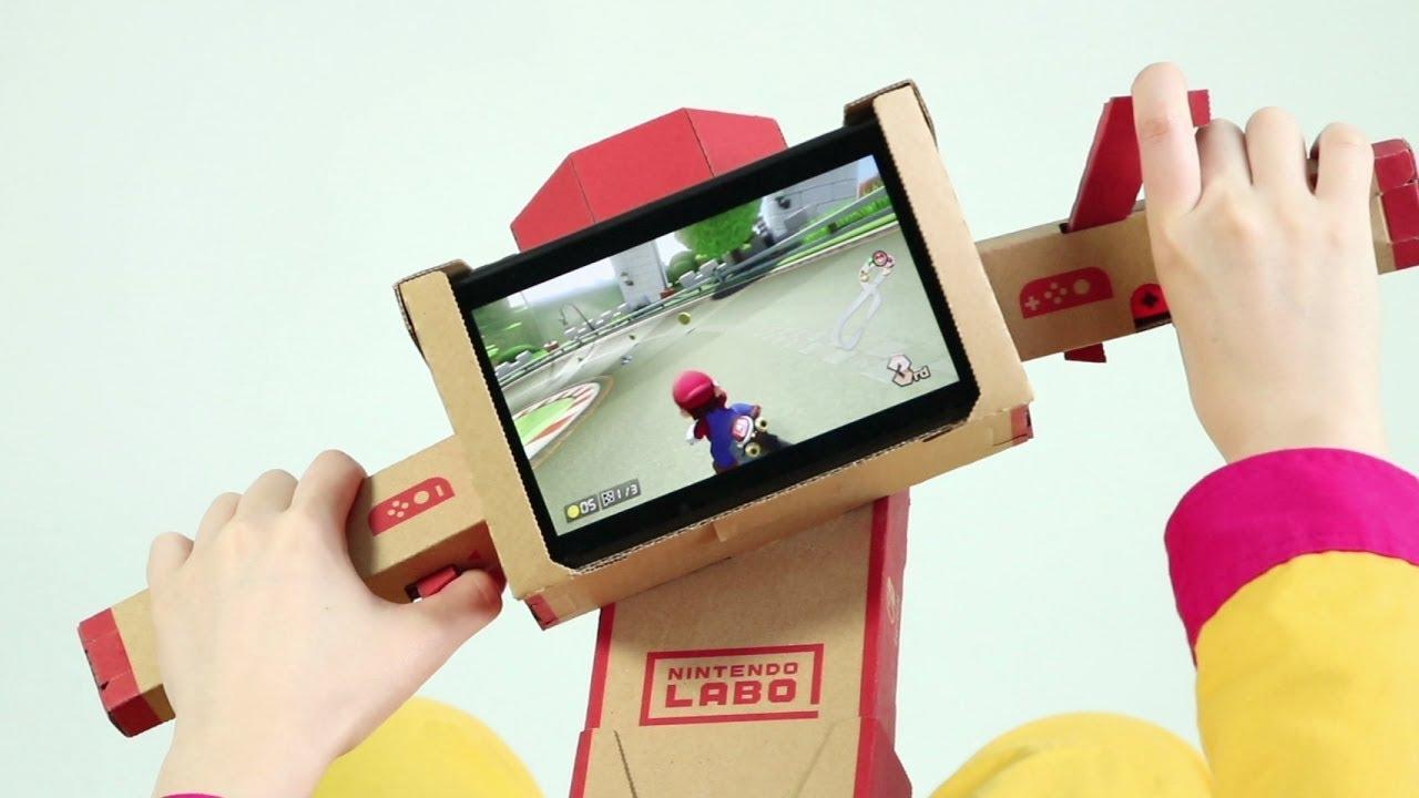 ｢Nintendo Labo｣のToy-Conが『マリオカート8 デラックス』に対応。これだよ、これ！