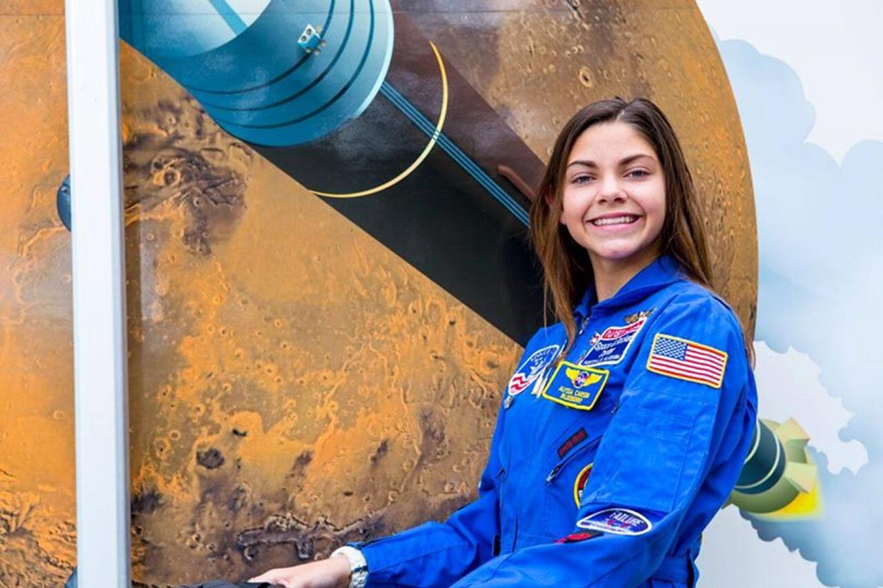 NASAに火星行きの内定をもらっている17才の少女アリッサ・カーソンちゃん