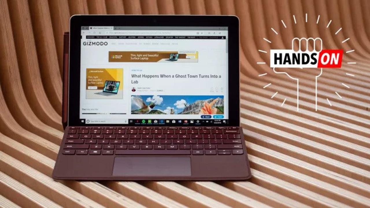 （海外からみた）Surface Go ハンズオン：安くて、小さくて、iPadを倒しうるタブレット