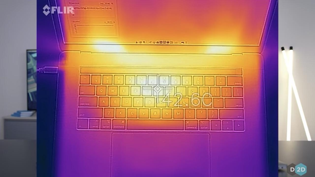 新MacBook Pro+Core i9でマシンがアチアチになるとの報告